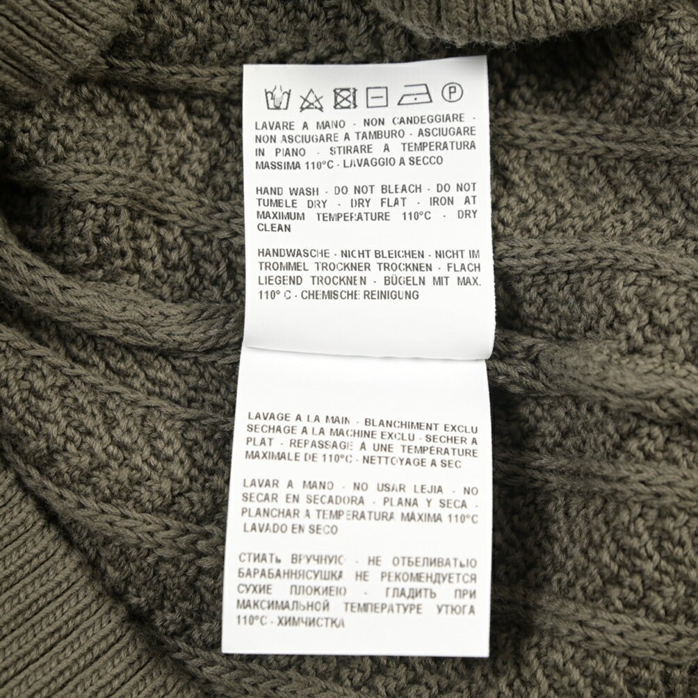 CLEARANCE SALE｜GRAN SASSO コットン100% スキッパーカラーニット