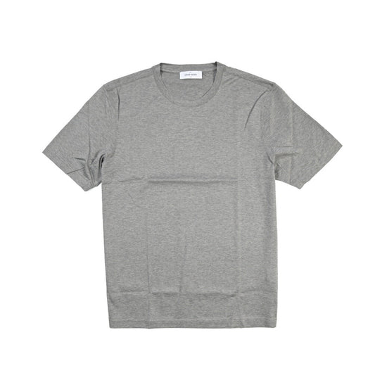 26SS GRAN SASSO マーセライズコットン100% クルーネック半袖Tシャツ / FILO SCOZIA グレー 46 | GUARDAROBA MILANO OFFICIAL STORE