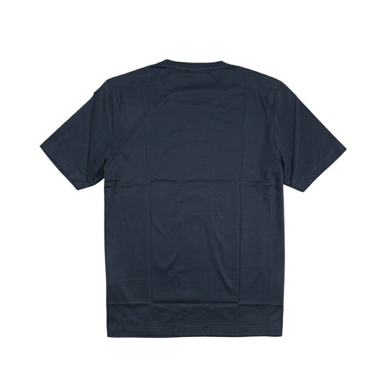 26SS GRAN SASSO マーセライズコットン100% クルーネック半袖Tシャツ / FILO SCOZIA ダークネイビー 46 | GUARDAROBA MILANO OFFICIAL STORE