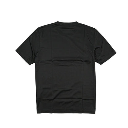 26SS GRAN SASSO マーセライズコットン100% クルーネック半袖Tシャツ / FILO SCOZIA ブラック 46 | GUARDAROBA MILANO OFFICIAL STORE