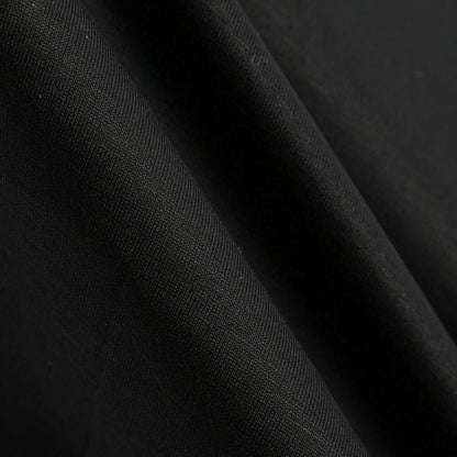 26SS GRAN SASSO マーセライズコットン100% クルーネック半袖Tシャツ / FILO SCOZIA ブラック 46 | GUARDAROBA MILANO OFFICIAL STORE