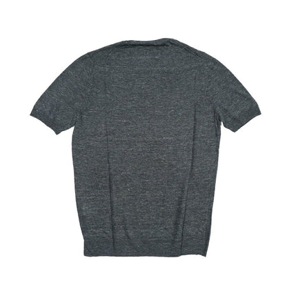 26SS GRAN SASSO リネン100% サマーニットTシャツ A.グレー 48 | GUARDAROBA MILANO OFFICIAL STORE