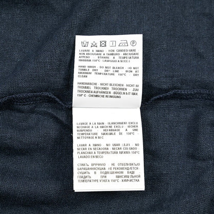 26SS GRAN SASSO リネン100% 長袖ニットTシャツ ネイビー 46 | GUARDAROBA MILANO OFFICIAL STORE