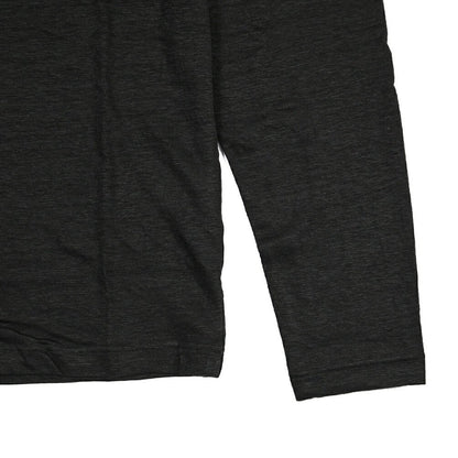 26SS GRAN SASSO リネン100% 長袖ニットTシャツ ブラック 46 | GUARDAROBA MILANO OFFICIAL STORE
