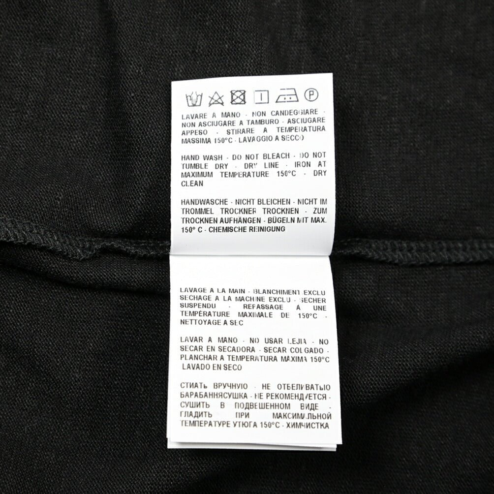 26SS GRAN SASSO リネン100% 長袖ニットTシャツ ブラック 46 | GUARDAROBA MILANO OFFICIAL STORE