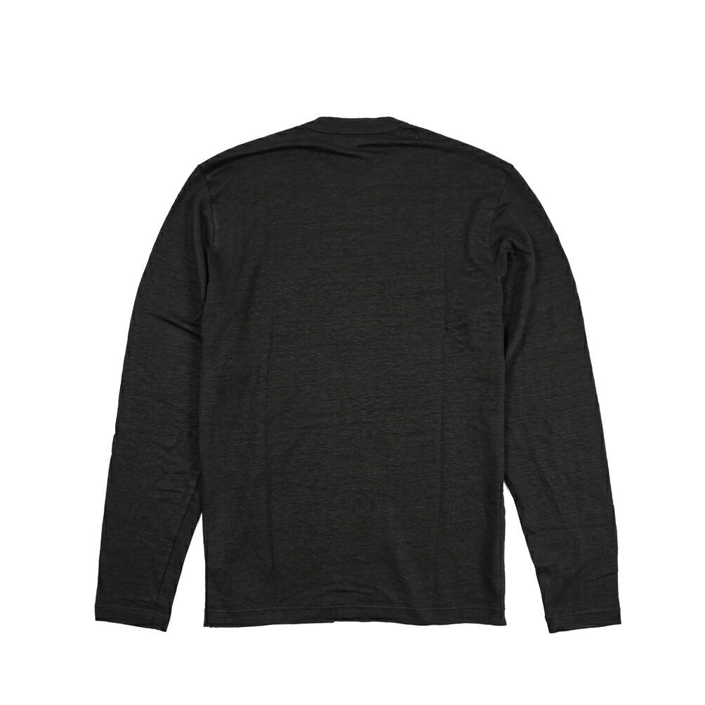 GRAN SASSO グランサッソ / リネン100% 長袖ニットTシャツ / 26SS