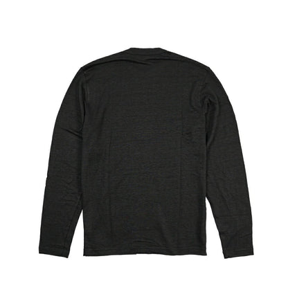 26SS GRAN SASSO リネン100% 長袖ニットTシャツ ブラック 46 | GUARDAROBA MILANO OFFICIAL STORE
