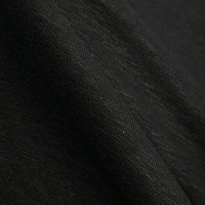 26SS GRAN SASSO リネン100% 長袖ニットTシャツ ブラック 46 | GUARDAROBA MILANO OFFICIAL STORE