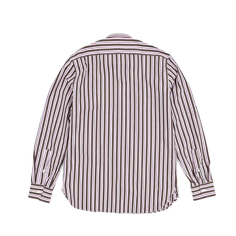 26SS GUY ROVER コットン100% ストライプ柄ワイドカラーシャツ｜429638-40｜GUARDAROBA MILANO OFFICIAL STORE