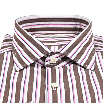 26SS GUY ROVER コットン100% ストライプ柄ワイドカラーシャツ｜429638-40｜GUARDAROBA MILANO OFFICIAL STORE