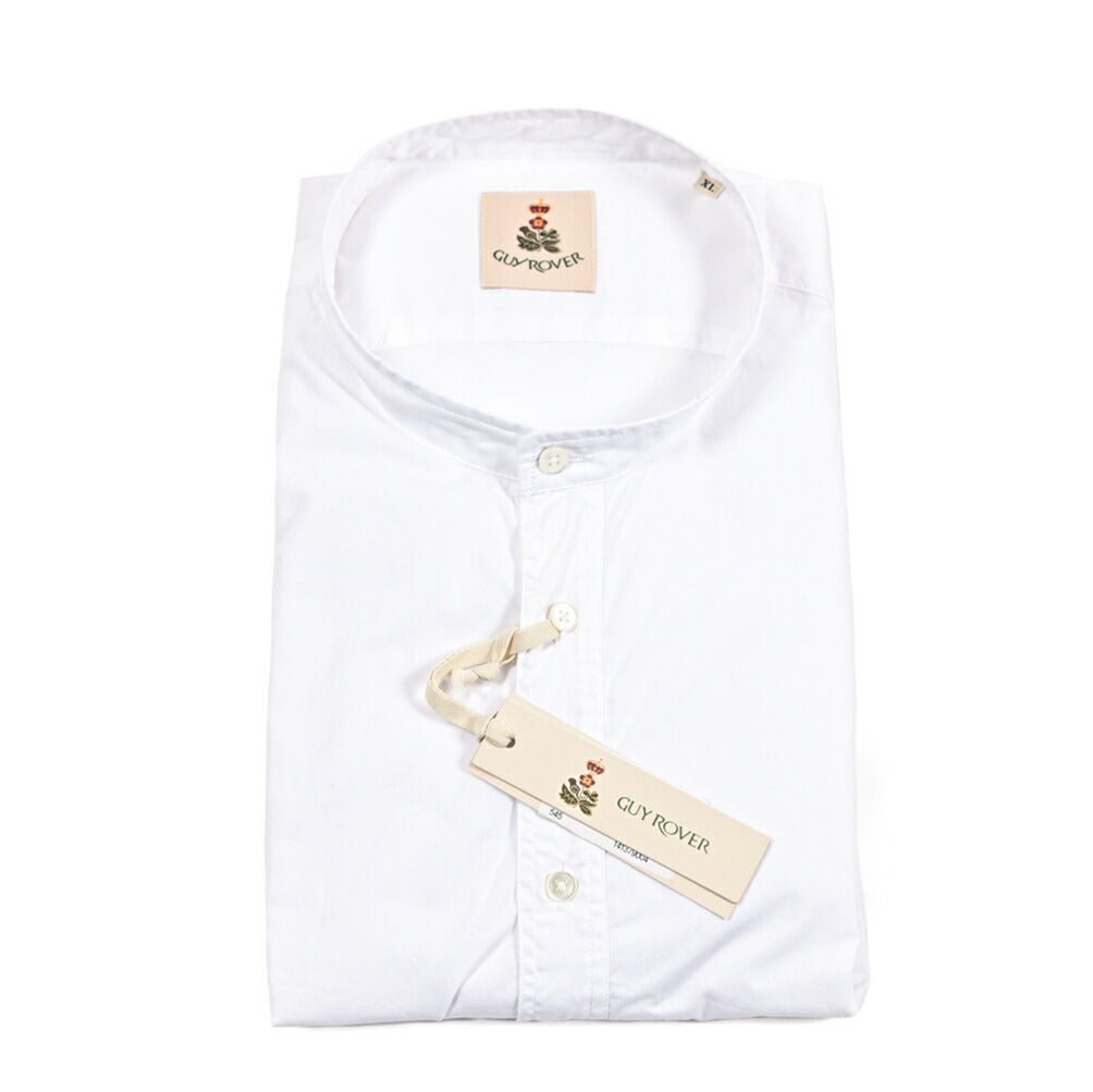 26SS GUY ROVER コットン100% バンドカラープルオーバーシャツ｜429646｜GUARDAROBA MILANO OFFICIAL STORE