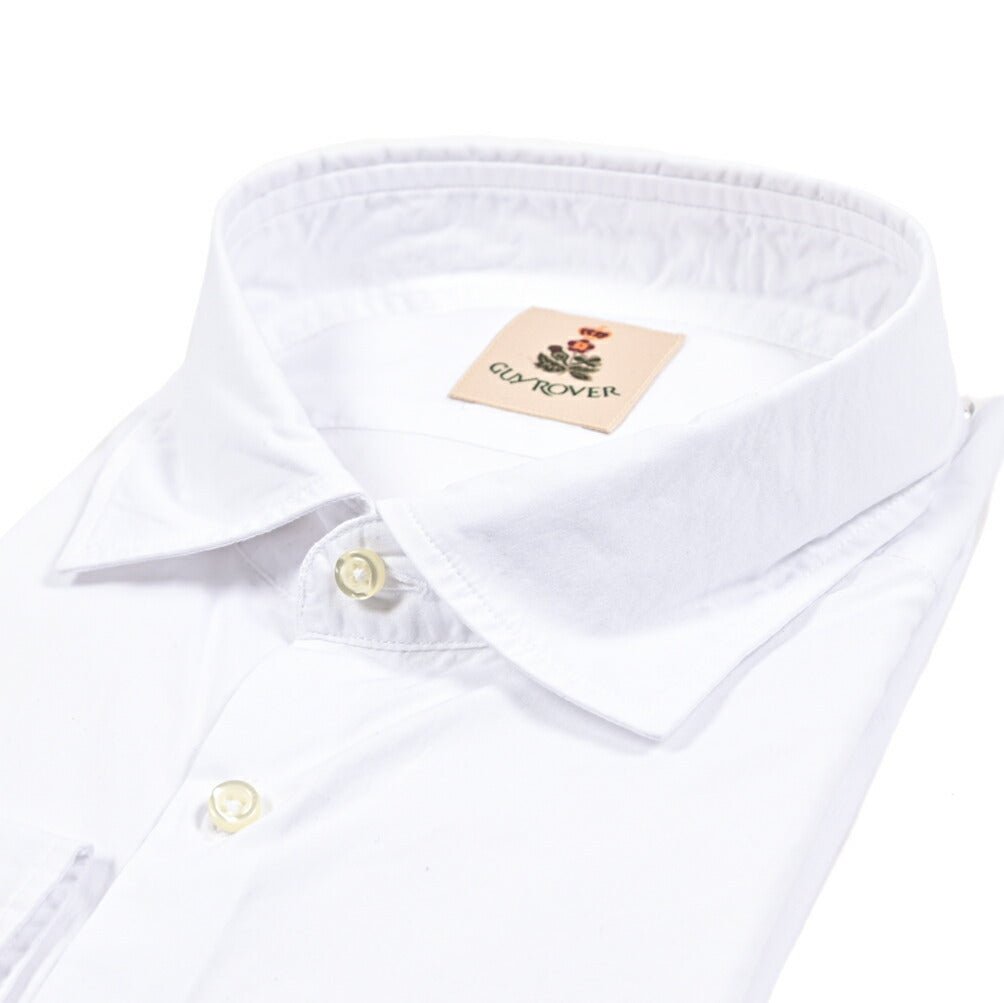 26SS GUY ROVER コットン100% ワイドカラーシャツ｜429650｜GUARDAROBA MILANO OFFICIAL STORE