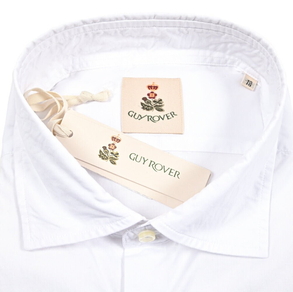 26SS GUY ROVER コットン100% ワイドカラーシャツ｜429650｜GUARDAROBA MILANO OFFICIAL STORE