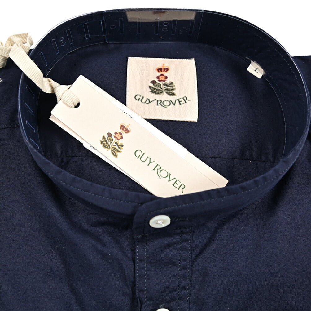 26SS GUY ROVER コットン100% バンドカラープルオーバーシャツ｜429656-L｜GUARDAROBA MILANO OFFICIAL STORE