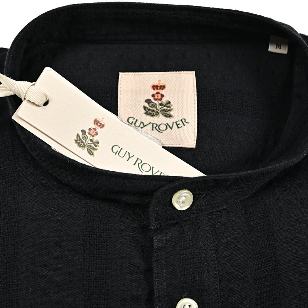 26SS GUY ROVER コットン100% バンドカラープルオーバーシャツ｜429660-M｜GUARDAROBA MILANO OFFICIAL STORE