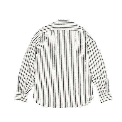 26SS GUY ROVER リネン混コットン ストライプ柄ワイドカラーシャツ｜429641-40｜GUARDAROBA MILANO OFFICIAL STORE