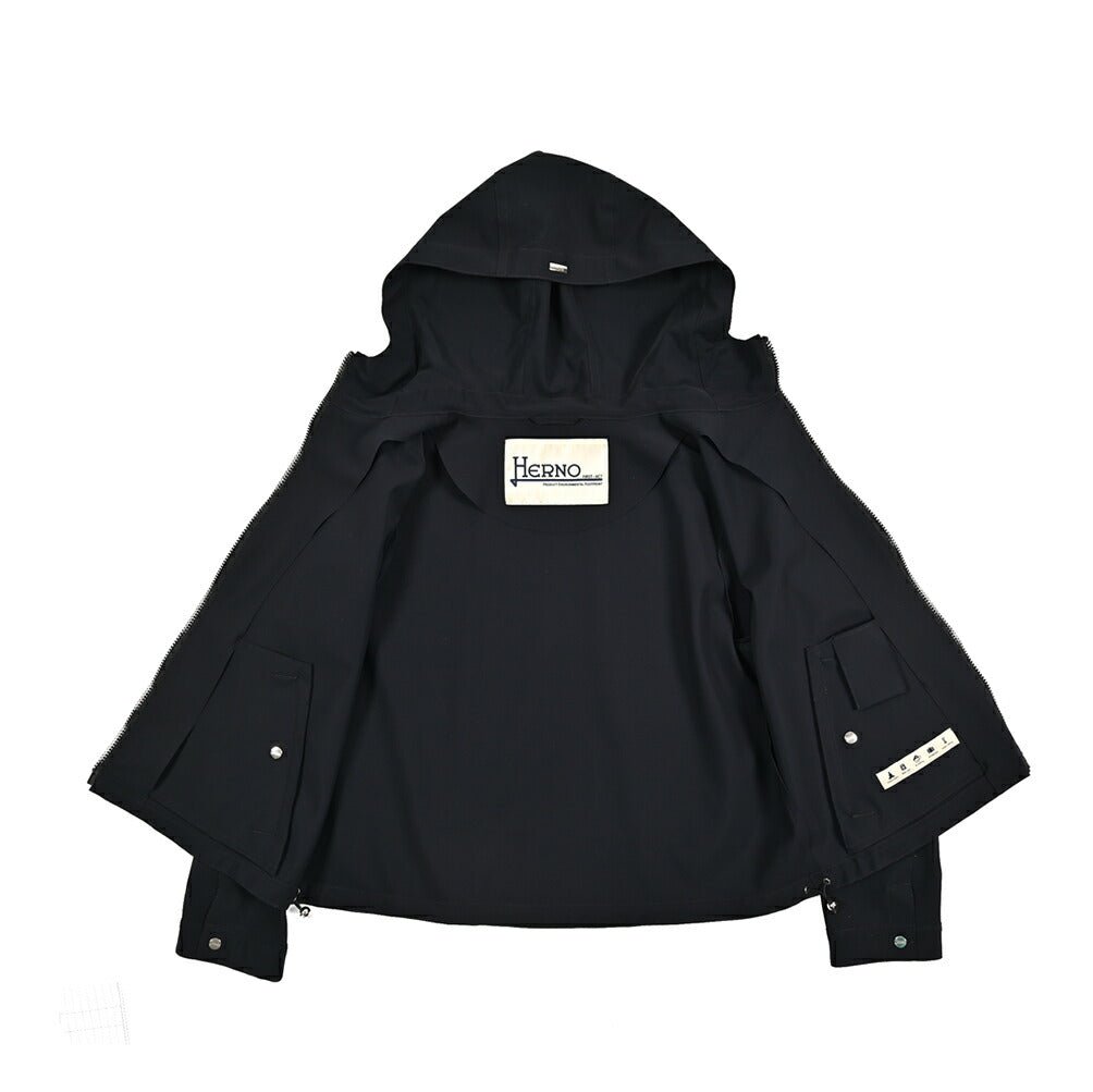 【レディース】26SS HERNO FIRST - ACT ストレッチナイロン フーディージャケット｜435777-36｜GUARDAROBA MILANO OFFICIAL STORE