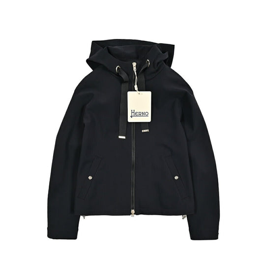 【レディース】26SS HERNO FIRST - ACT ストレッチナイロン フーディージャケット｜435777-36｜GUARDAROBA MILANO OFFICIAL STORE