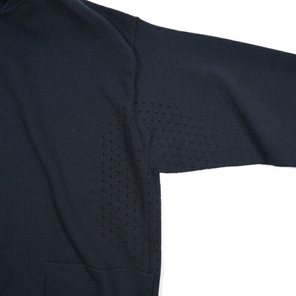 26SS HERNO "Laminar" コットンニット ジップパーカー ネイビー XS | GUARDAROBA MILANO OFFICIAL STORE