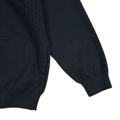 26SS HERNO "Laminar" コットンニット ジップパーカー ネイビー XS | GUARDAROBA MILANO OFFICIAL STORE