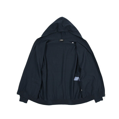 26SS HERNO "Laminar" コットンニット ジップパーカー ネイビー XS | GUARDAROBA MILANO OFFICIAL STORE