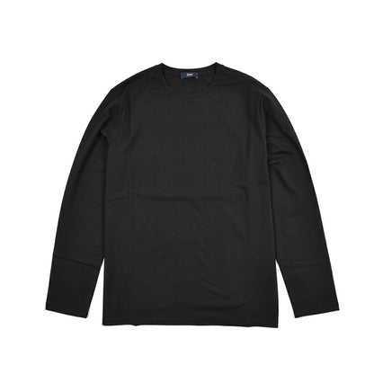 26SS HERNO ストレッチコットン 長袖Tシャツ ブラック S | GUARDAROBA MILANO OFFICIAL STORE