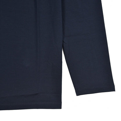 26SS HERNO ストレッチコットン 長袖Tシャツ ネイビー S | GUARDAROBA MILANO OFFICIAL STORE