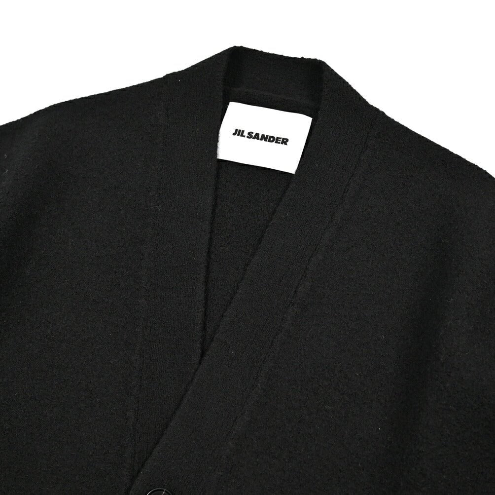 26SS JIL SANDER ウール100% ミドルゲージニットカーディガン｜435364-46｜GUARDAROBA MILANO OFFICIAL STORE