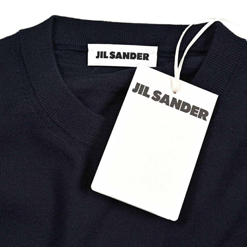26SS JIL SANDER ヴァージンウール100% ハイゲージニットセーター｜435389-46｜GUARDAROBA MILANO OFFICIAL STORE