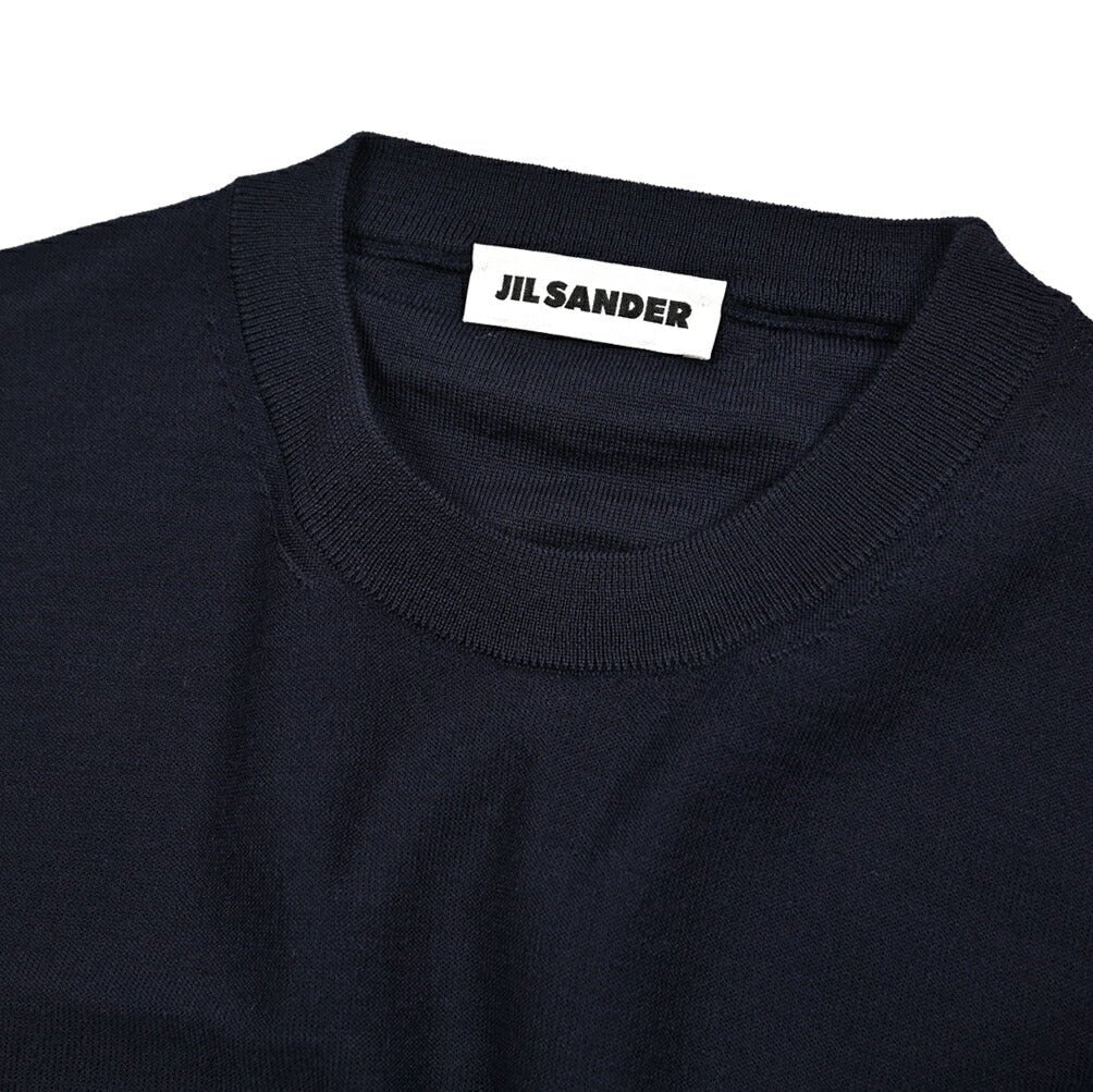 26SS JIL SANDER ヴァージンウール100% ハイゲージニットセーター｜435389-46｜GUARDAROBA MILANO OFFICIAL STORE