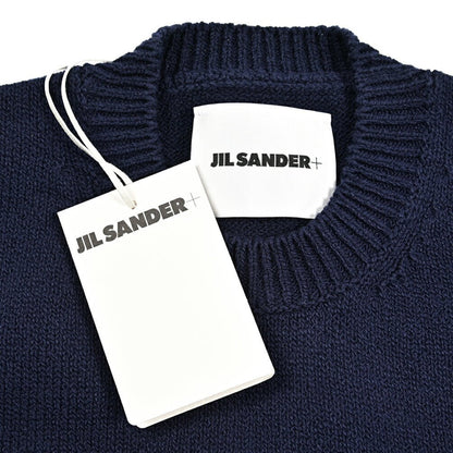 26SS JIL SANDER コットン100% ミドルゲージニットセーター｜435397-48｜GUARDAROBA MILANO OFFICIAL STORE