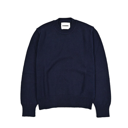 26SS JIL SANDER コットン100% ミドルゲージニットセーター｜435397-48｜GUARDAROBA MILANO OFFICIAL STORE