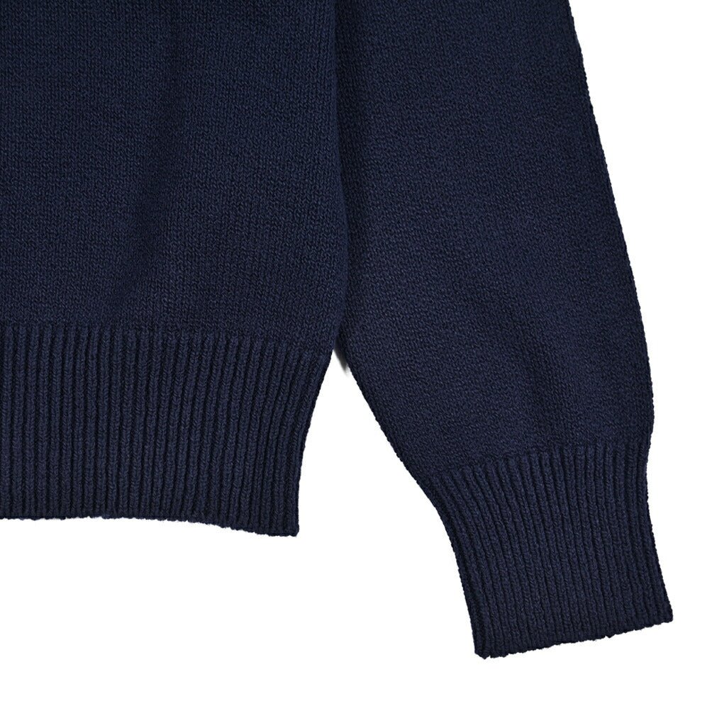 26SS JIL SANDER コットン100% ミドルゲージニットセーター｜435397-48｜GUARDAROBA MILANO OFFICIAL STORE