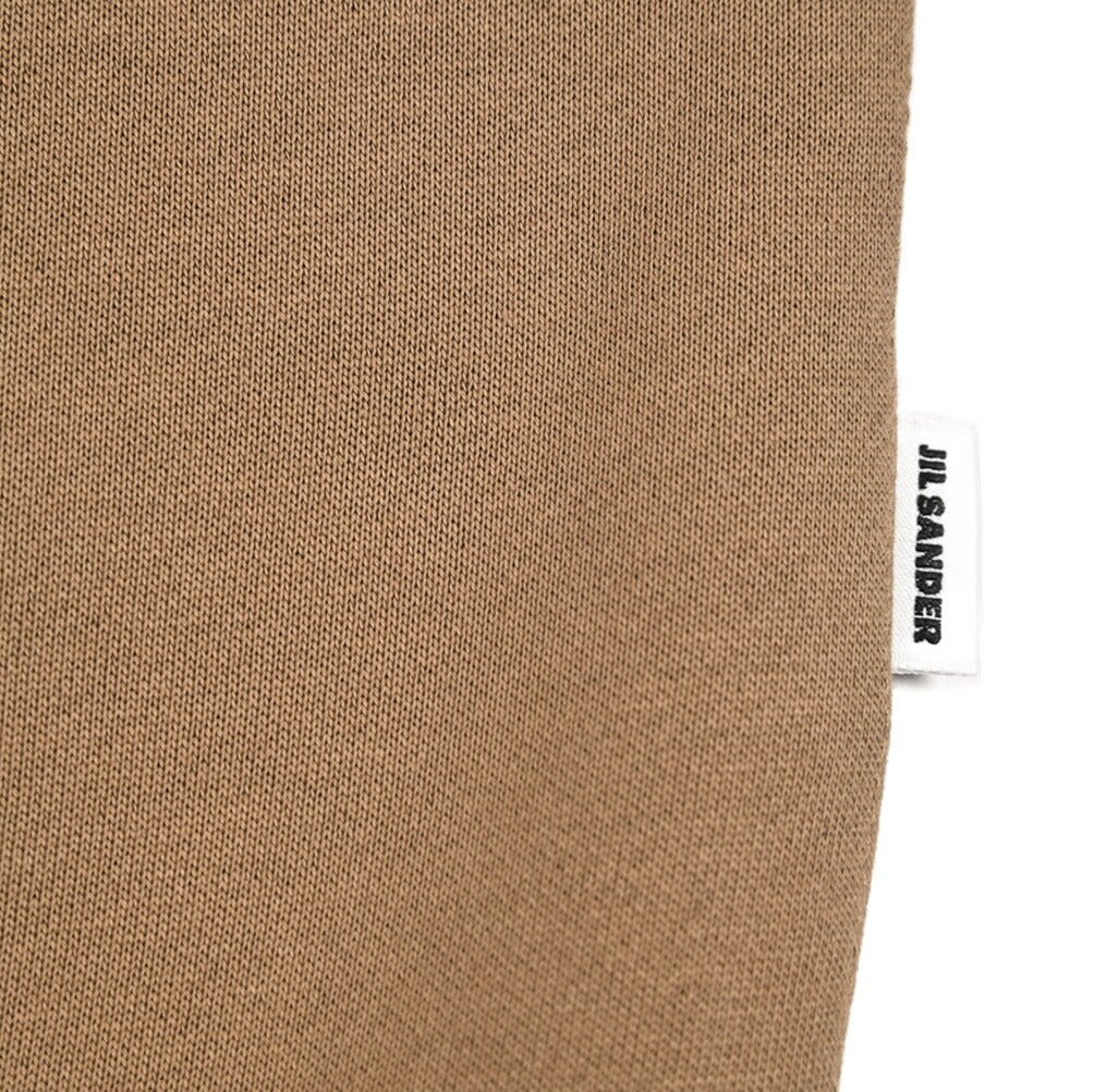 26SS JIL SANDER コットン100% 半袖スウェットシャツ 裏起毛｜435805-S｜GUARDAROBA MILANO OFFICIAL STORE