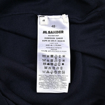 26SS JIL SANDER ヴァージンウール100% 半袖ニットTシャツ｜435401-48｜GUARDAROBA MILANO OFFICIAL STORE