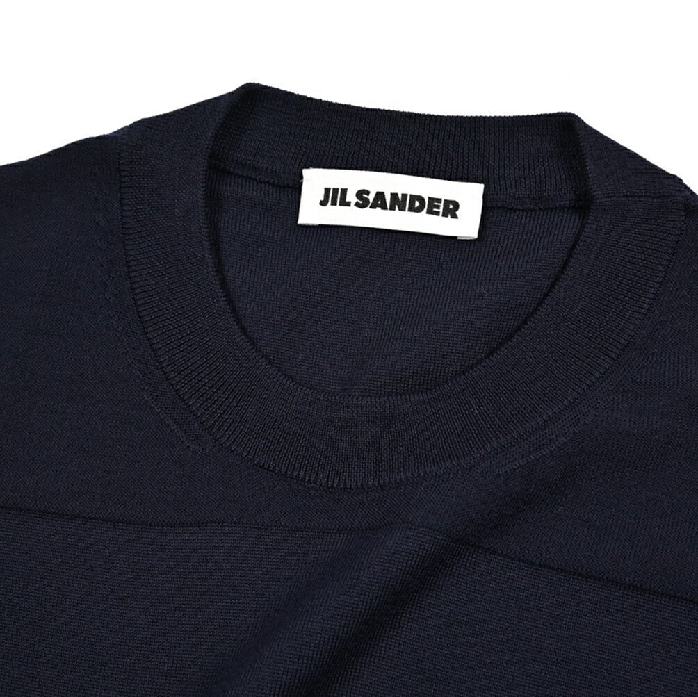 26SS JIL SANDER ヴァージンウール100% 半袖ニットTシャツ｜435401-48｜GUARDAROBA MILANO OFFICIAL STORE