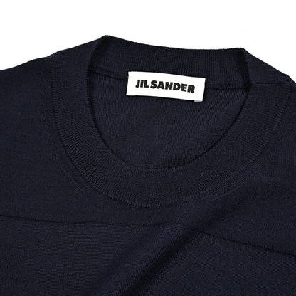 26SS JIL SANDER ヴァージンウール100% 半袖ニットTシャツ｜435401-48｜GUARDAROBA MILANO OFFICIAL STORE