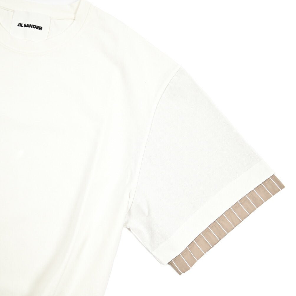 26SS JIL SANDER コットン100% クルーネックジャージーTシャツ｜435408-S｜GUARDAROBA MILANO OFFICIAL STORE