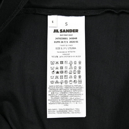 26SS JIL SANDER 3パック コットン100%Tシャツ｜435418-S｜GUARDAROBA MILANO OFFICIAL STORE