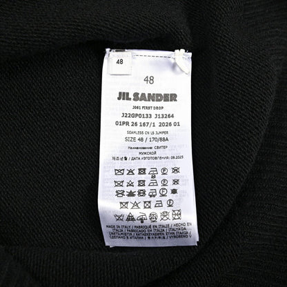 26SS JIL SANDER カシミヤ混ウール ミドルゲージニットセーター｜435367-46｜GUARDAROBA MILANO OFFICIAL STORE