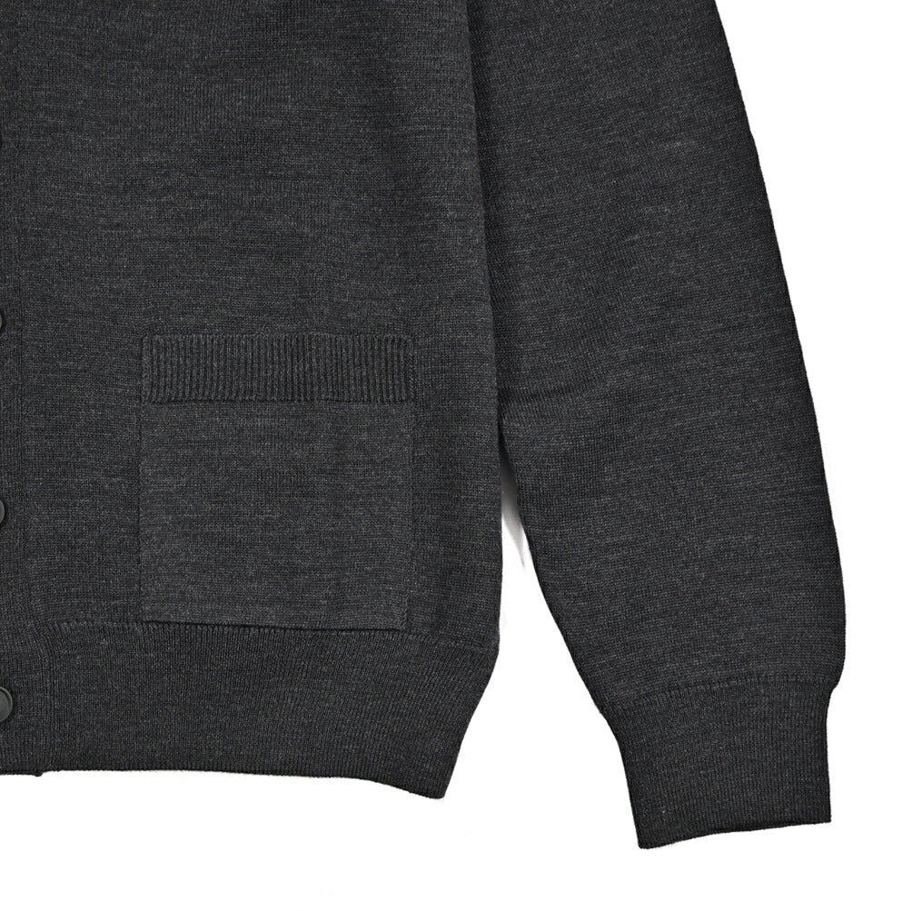 26SS MAISON KITSUNE エクストラファインメリノウール100% ミドルゲージニットカーディガン｜435832-XS｜GUARDAROBA MILANO OFFICIAL STORE