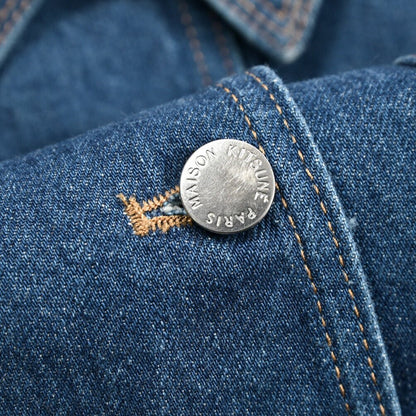 26SS MAISON KITSUNE コットン100%デニム クロップドジャケット｜436964-XS｜GUARDAROBA MILANO OFFICIAL STORE