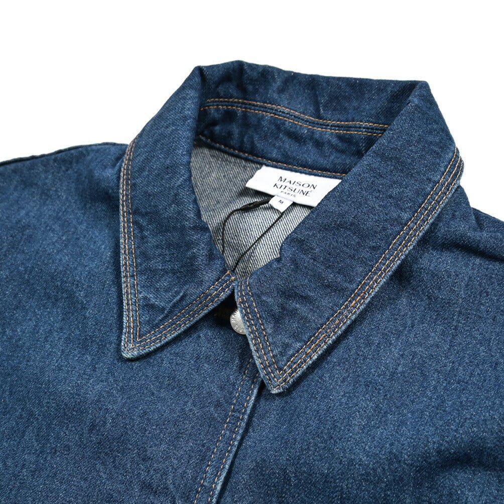 26SS MAISON KITSUNE コットン100%デニム クロップドジャケット｜436964-XS｜GUARDAROBA MILANO OFFICIAL STORE