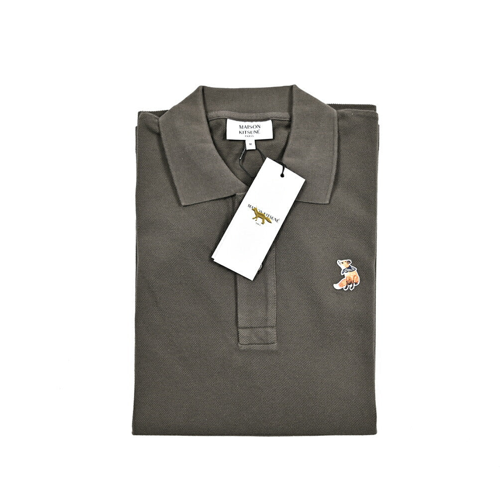 26SS MAISON KITSUNE コットン100% ドリーミングフォックス 半袖ポロシャツ コンフォートフィット｜437018-XS｜GUARDAROBA MILANO OFFICIAL STORE