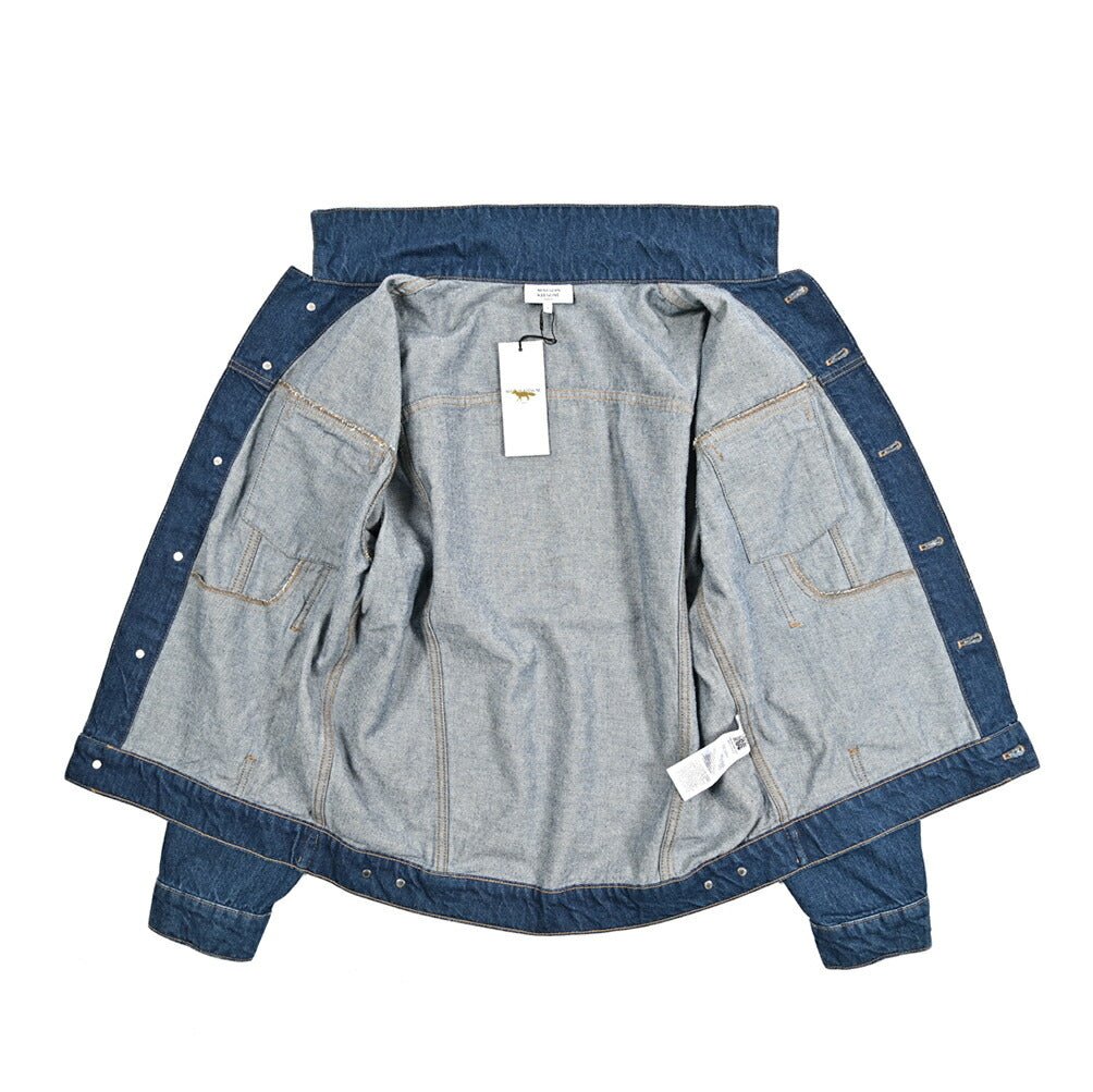 26SS MAISON KITSUNE コットン100% デニムジャケット Gジャン｜436717-XS｜GUARDAROBA MILANO OFFICIAL STORE