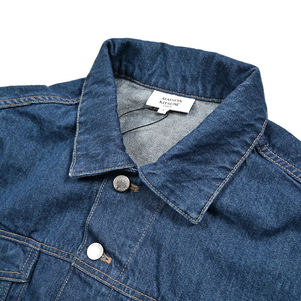 26SS MAISON KITSUNE コットン100% デニムジャケット Gジャン｜436717-XS｜GUARDAROBA MILANO OFFICIAL STORE