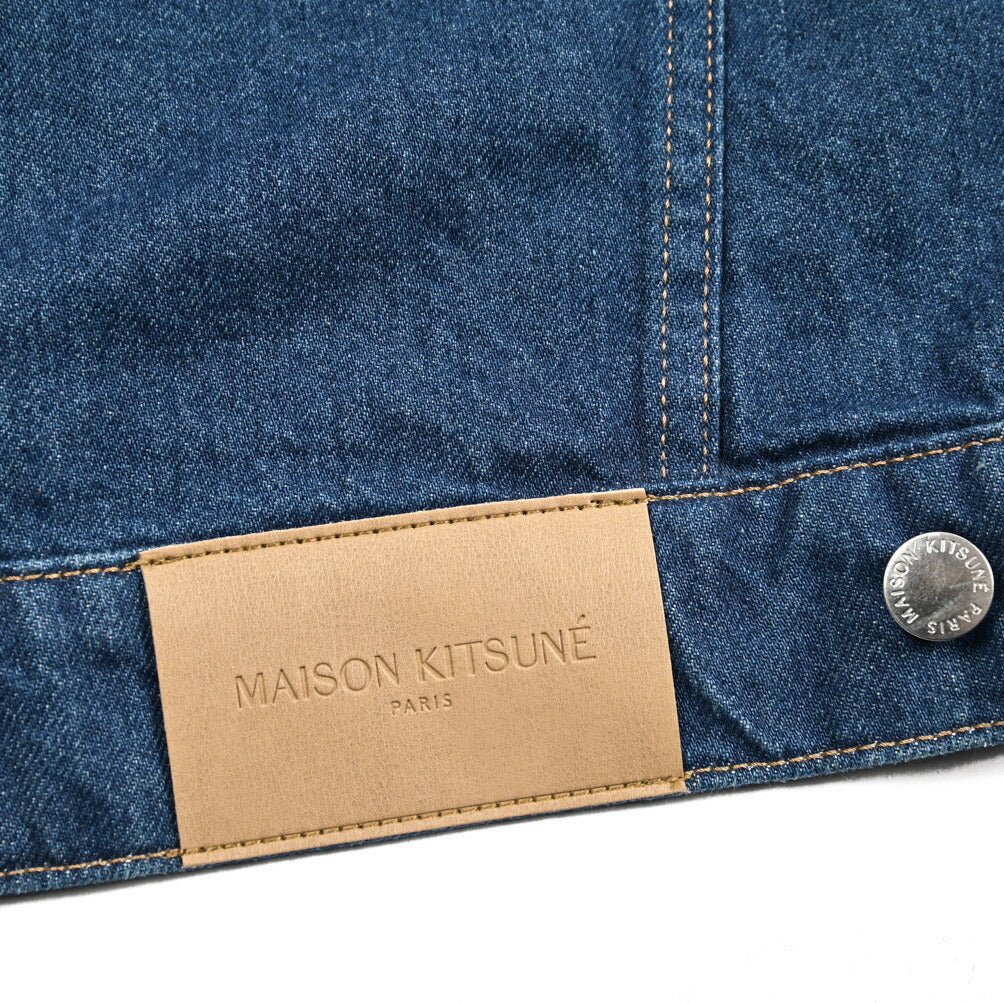 26SS MAISON KITSUNE コットン100% デニムジャケット Gジャン｜436717-XS｜GUARDAROBA MILANO OFFICIAL STORE