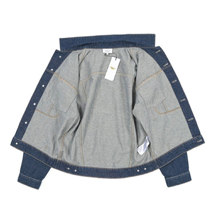26SS MAISON KITSUNE コットン100% デニムジャケット / Gジャン ネイビー XS | GUARDAROBA MILANO OFFICIAL STORE