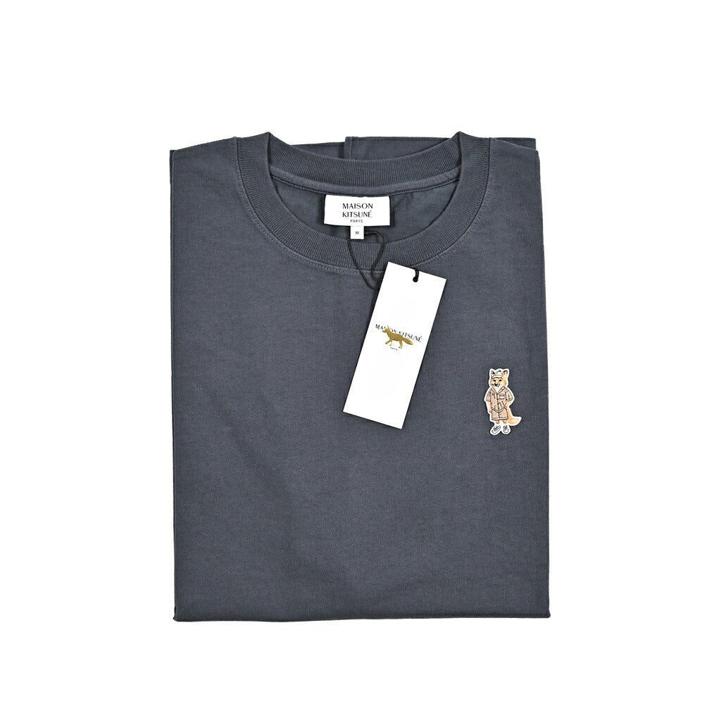 26SS MAISON KITSUNE オーガニックコットン100% クルーネック半袖Tシャツ コンフォートフィット｜436120-XS｜GUARDAROBA MILANO OFFICIAL STORE