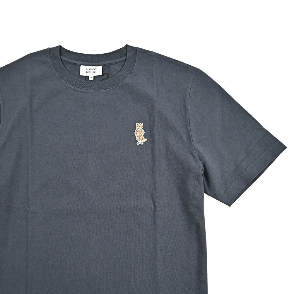 26SS MAISON KITSUNE オーガニックコットン100% クルーネック半袖Tシャツ コンフォートフィット｜436120-XS｜GUARDAROBA MILANO OFFICIAL STORE